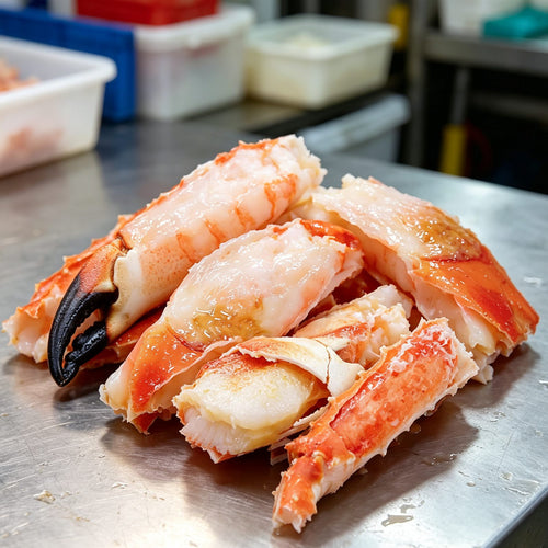 Cooked King Crab Legs and Clusters
