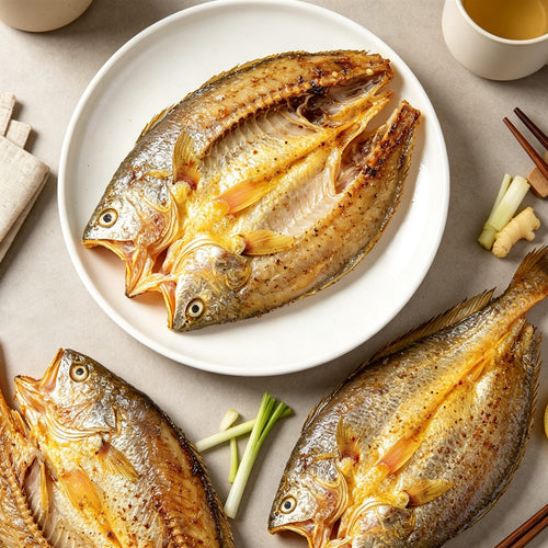 Fresh Golden Yellow Croaker Whole Fish